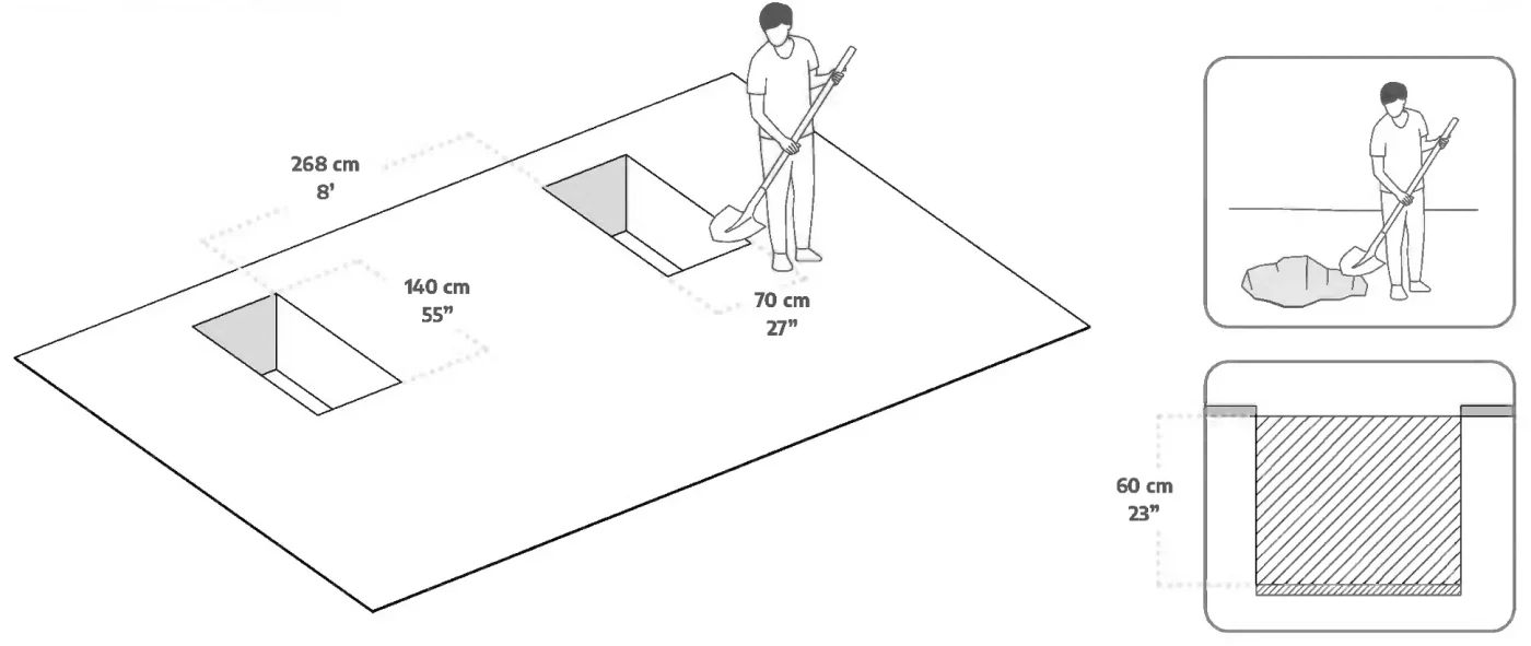 Sydney wave carport footings 2